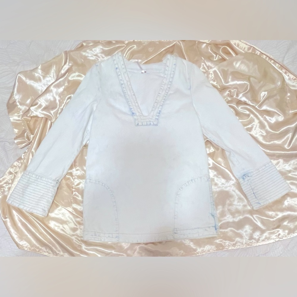 Free People Dreaming of Denim Size XS in cloud wash